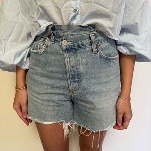 Agolde denim shorts